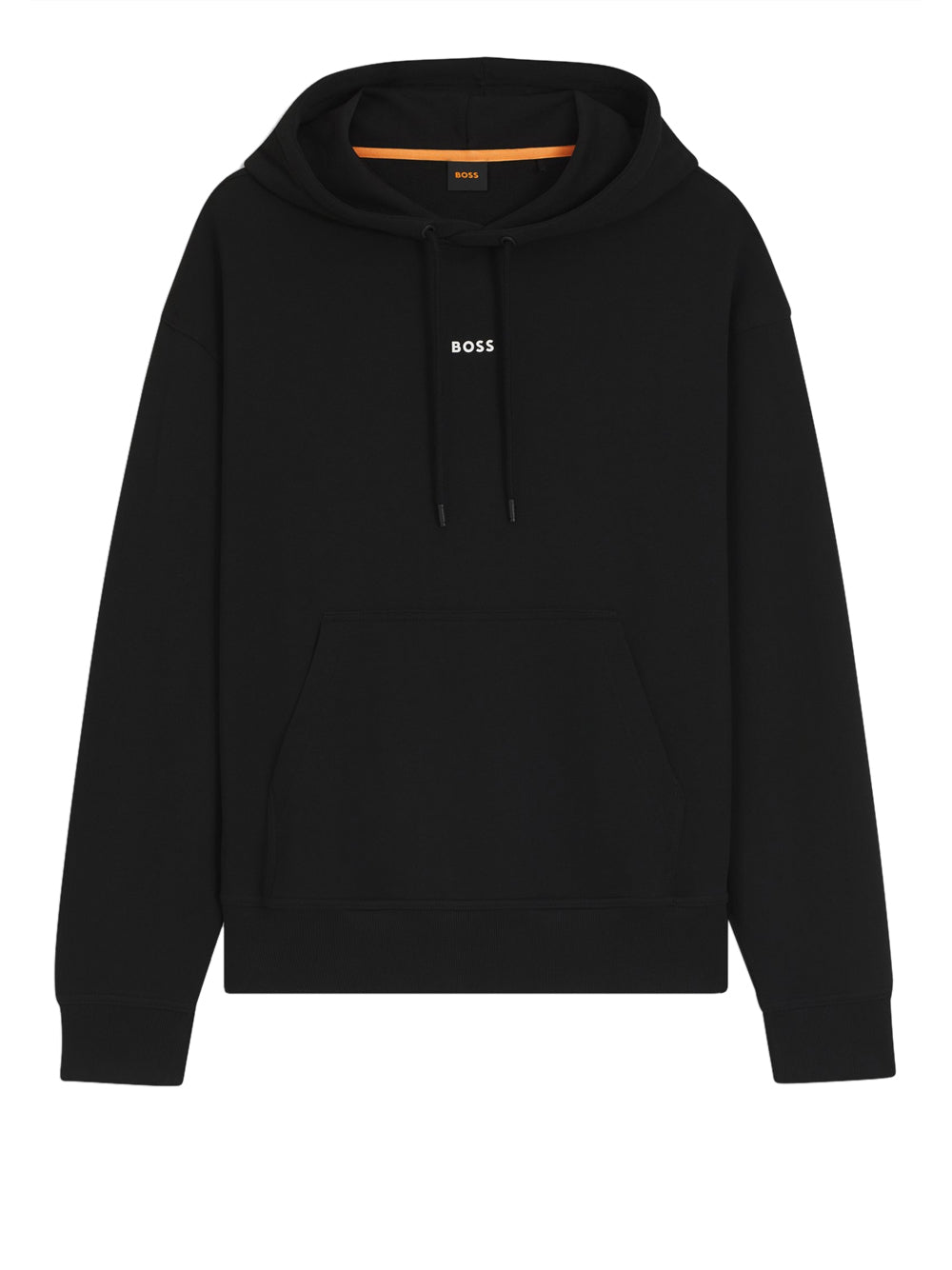 Felpa Cappuccio Hugo Boss Wesmallhood da Uomo - Nero