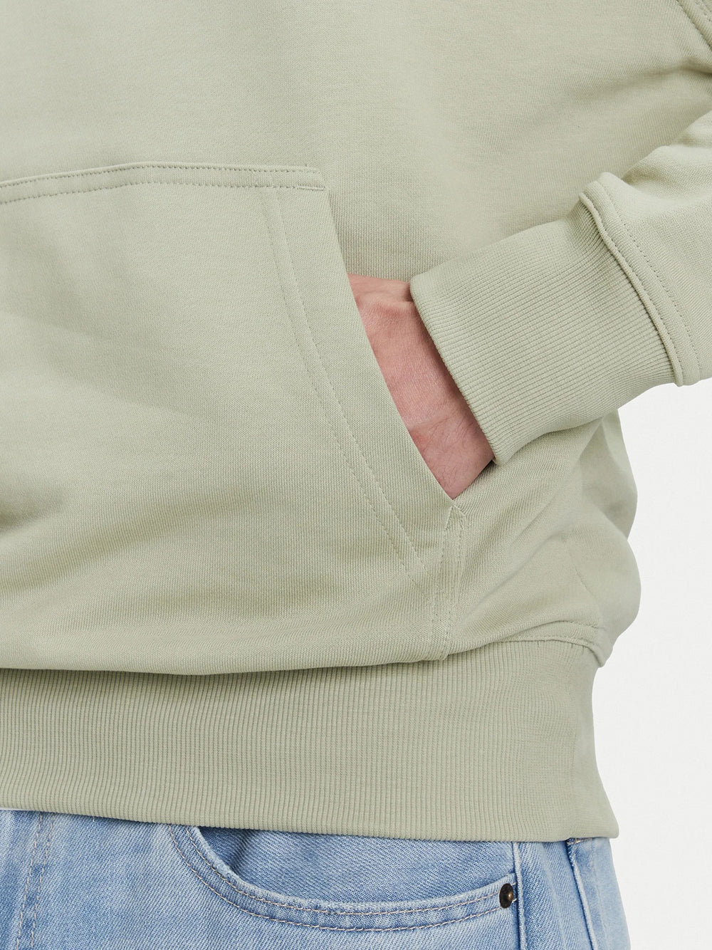 Felpa Cappuccio Hugo Boss Wesmallhood da Uomo - Verde