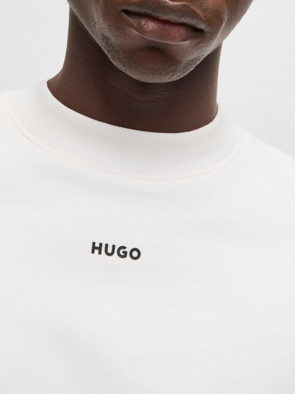 Felpa Hugo Boss Dapocrew da Uomo - Avorio