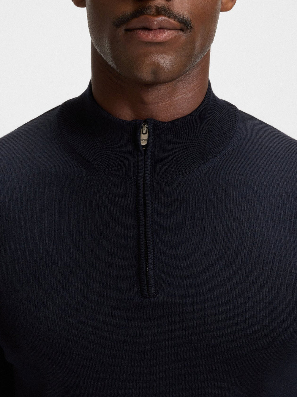 Pullover Hugo Boss Ebenji da Uomo - Blu