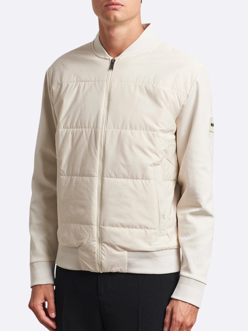 Giubbino Hugo Boss Skiles da Uomo - Bianco