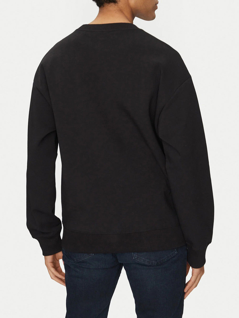 Felpa Hugo Boss Dettil da Uomo - Nero