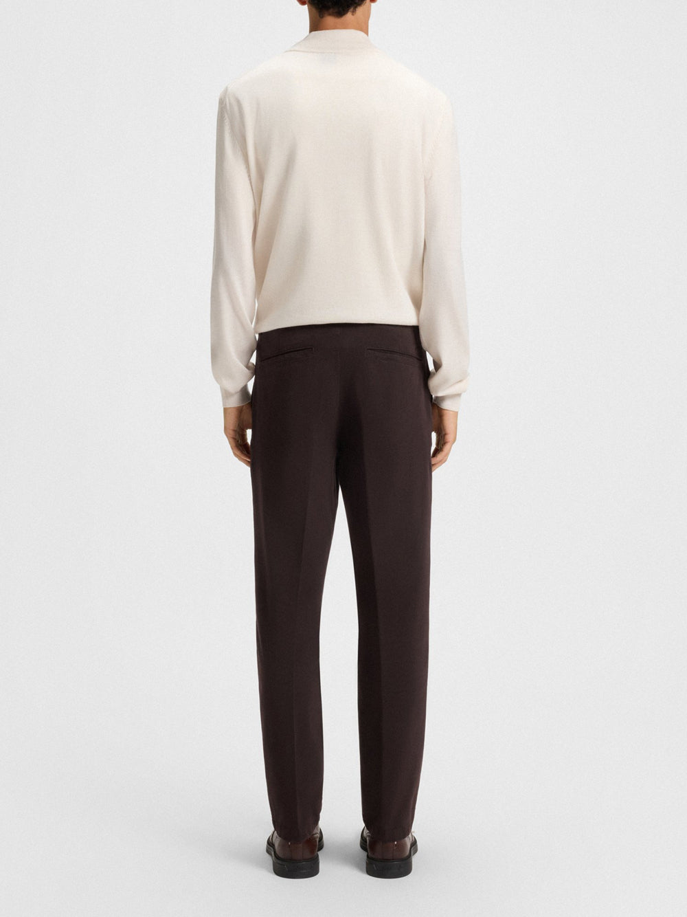 Pantalone Chino Hugo Boss Kane da Uomo - Marrone