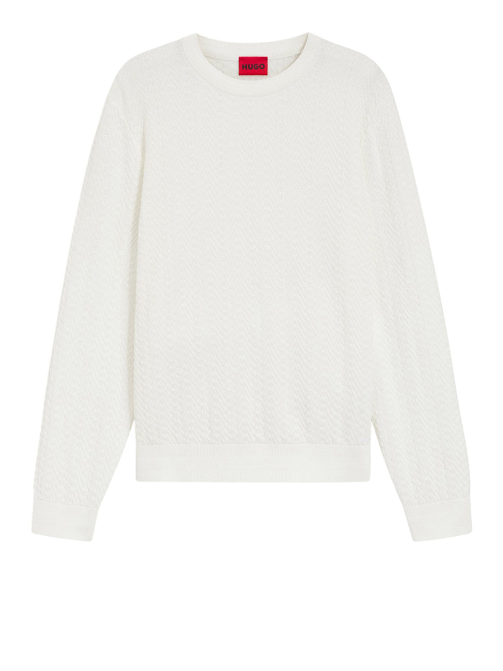 Maglione Hugo Boss Simo da Uomo - Bianco