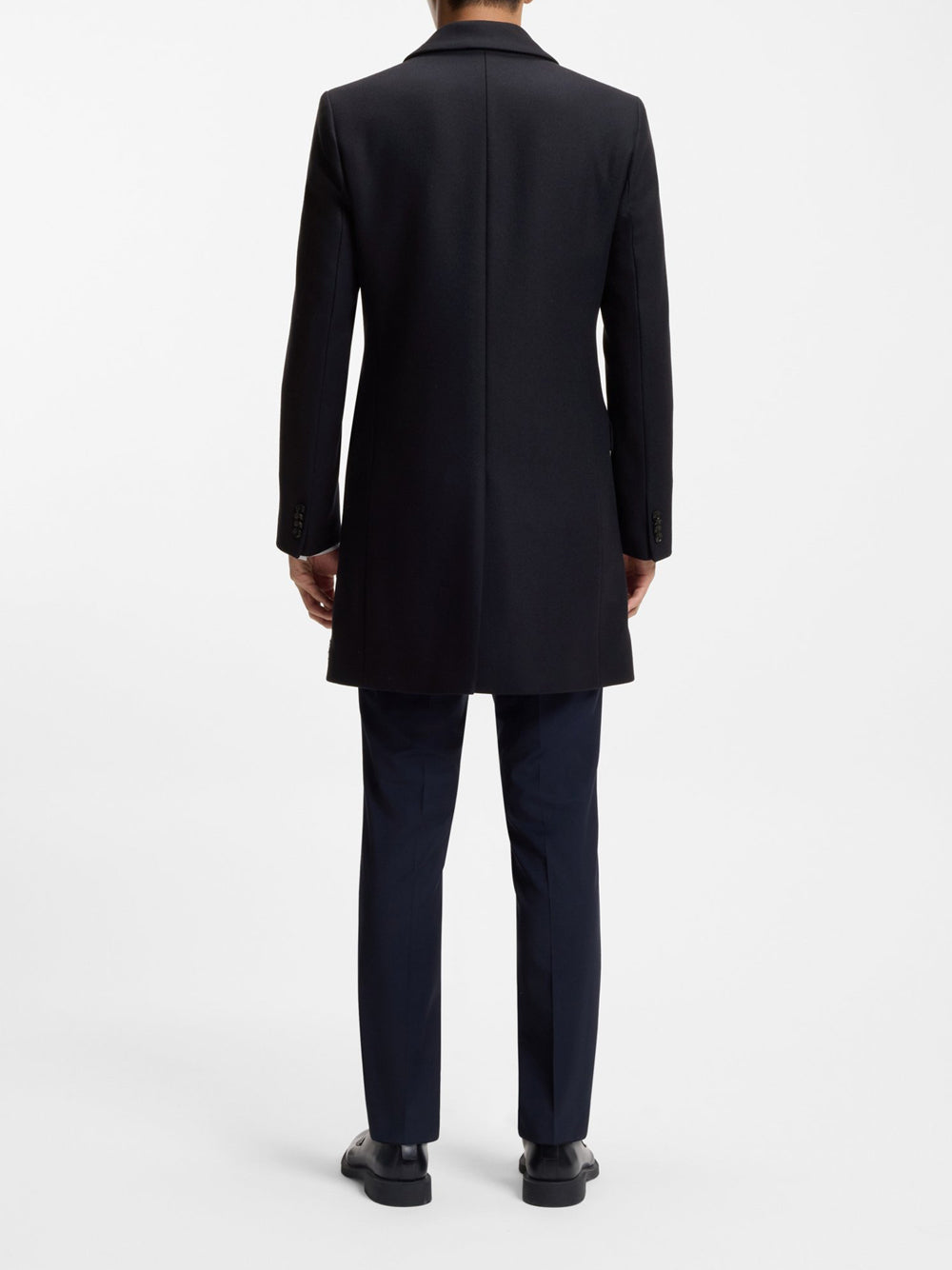 Cappotto Hugo Boss Migor da Uomo - Blu