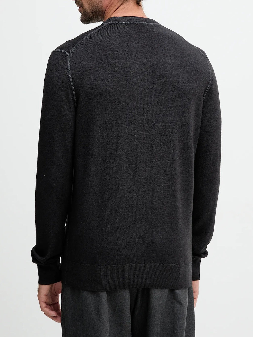 Pullover Hugo Boss Astefo da Uomo - Nero