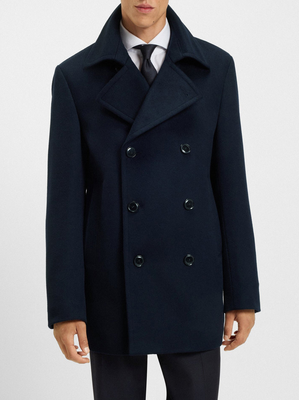 Cappotto Hugo Boss Hyde da Uomo - Blu