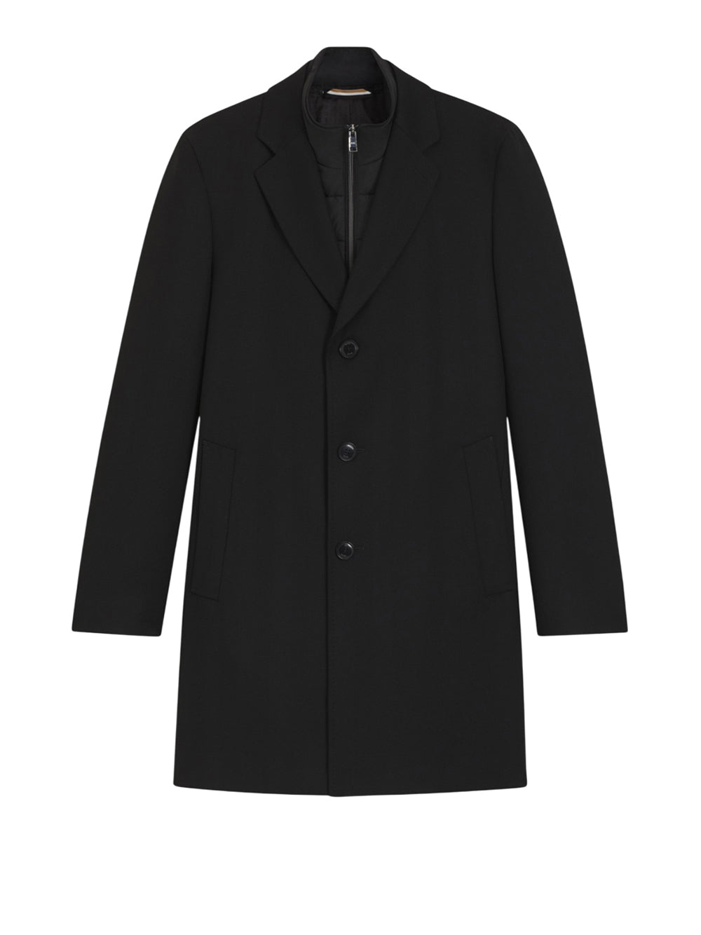 Cappotto Hugo Boss Hyde da Uomo - Nero