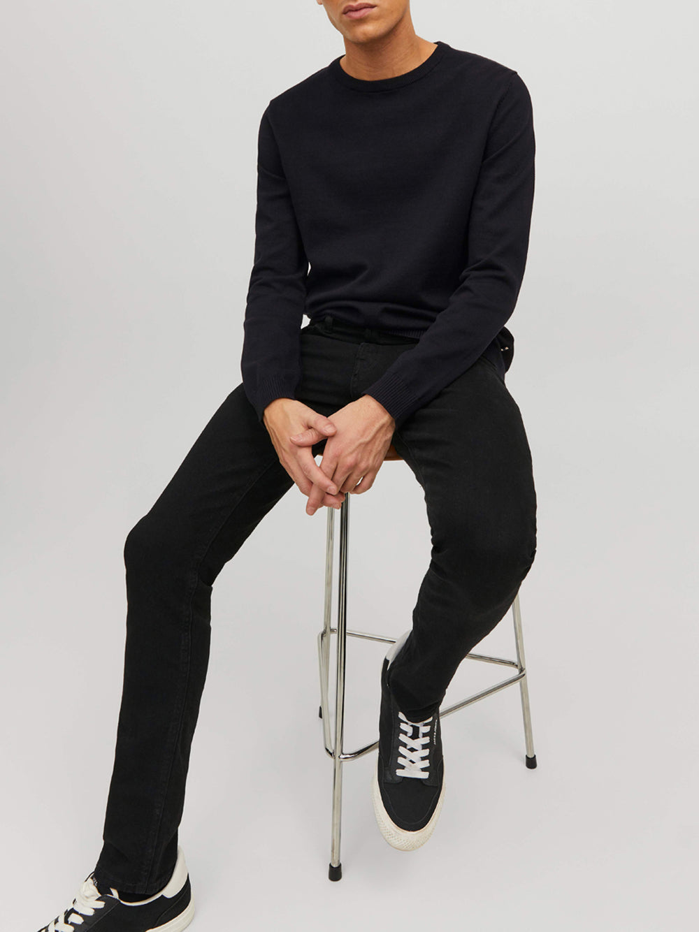 Pullover Jack e Jones da Uomo - Nero