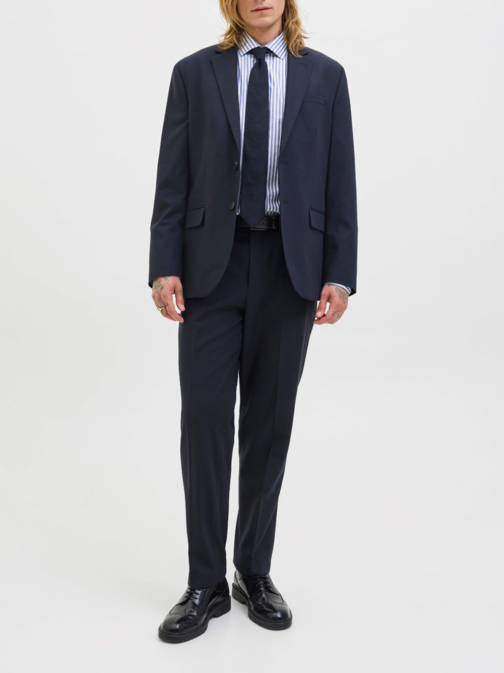 Camicia Classica Jack e Jones da Uomo - Blu