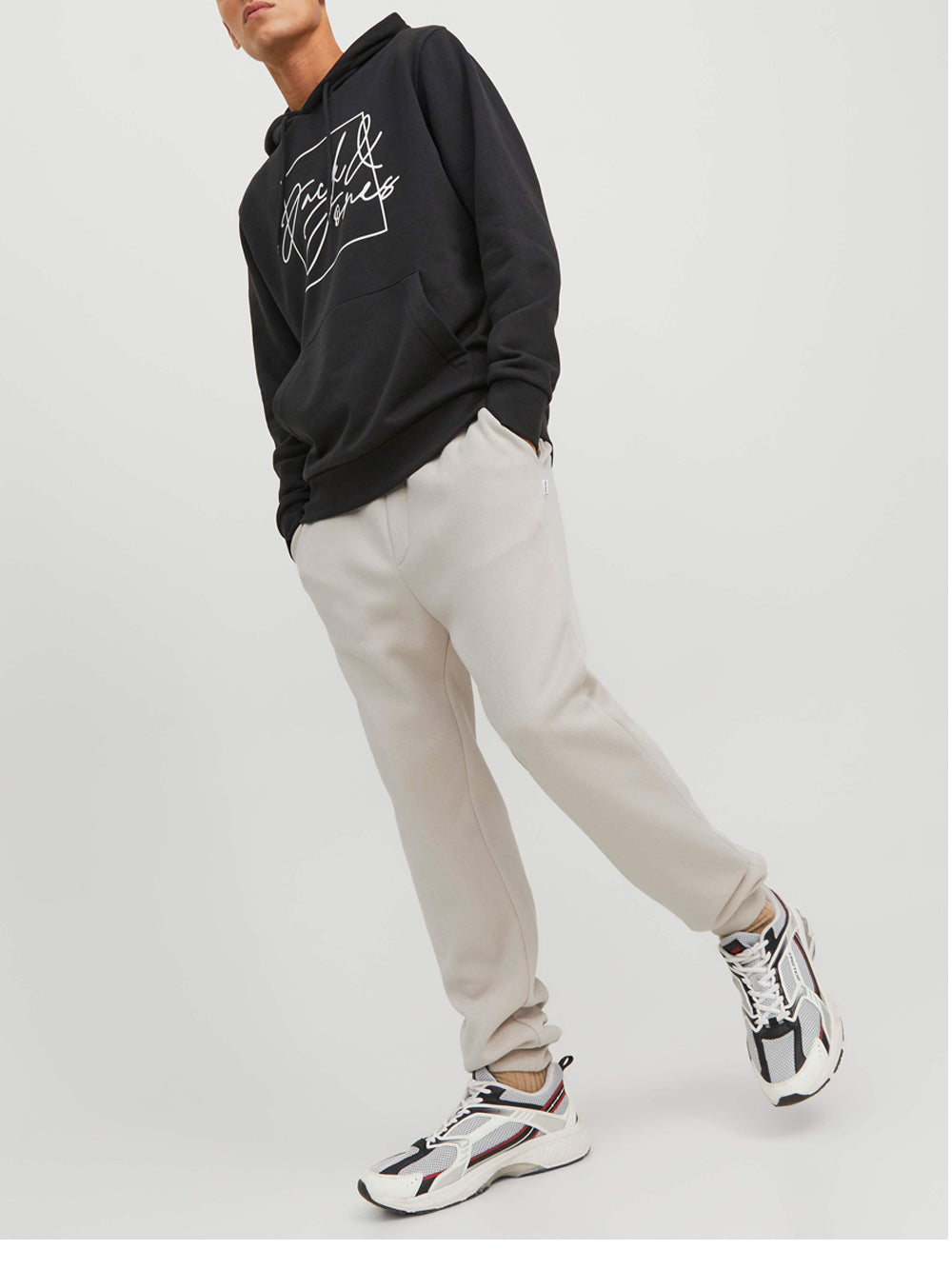 Pantalone Tuta Jack e Jones da Uomo - Avorio