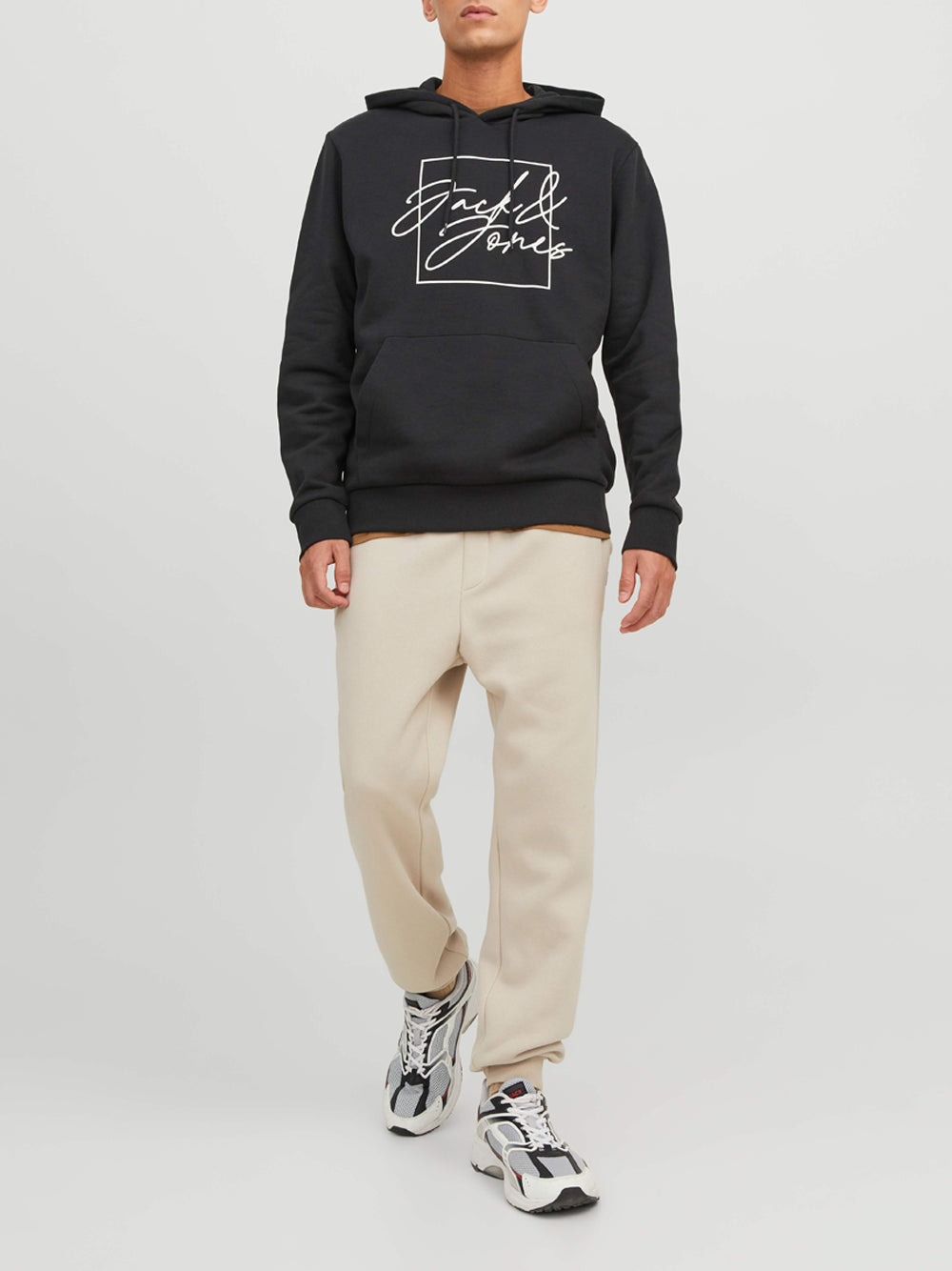 Pantalone Tuta Jack e Jones da Uomo - Avorio