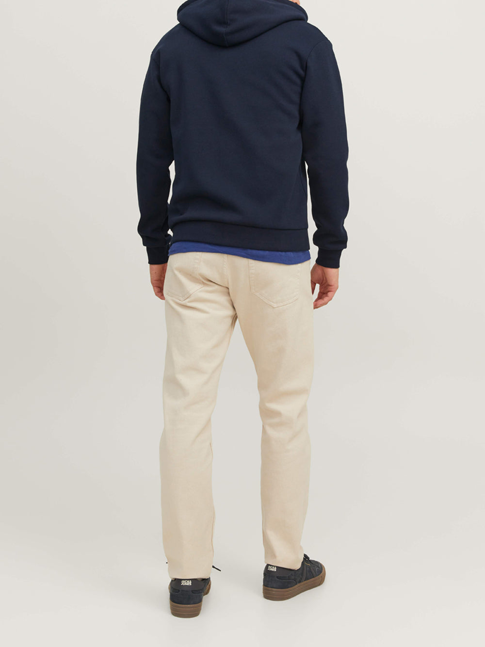 Felpa Zip Jack e Jones da Uomo - Blu