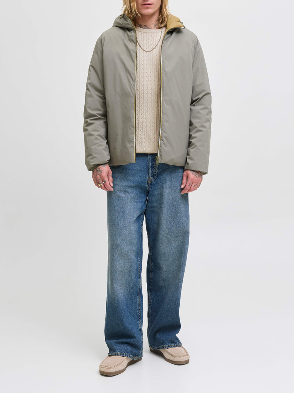 Pullover Jack e Jones da Uomo - Avorio