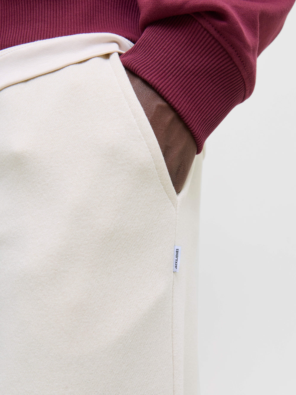 Pantalone Tuta Jack e Jones da Uomo - Avorio
