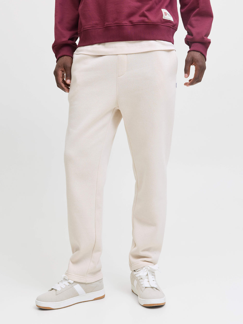 Pantalone Tuta Jack e Jones da Uomo - Avorio