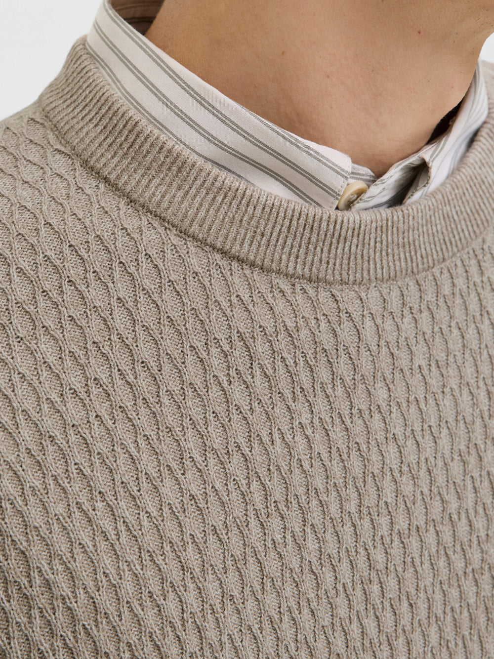 Pullover Jack e Jones da Uomo - Avorio
