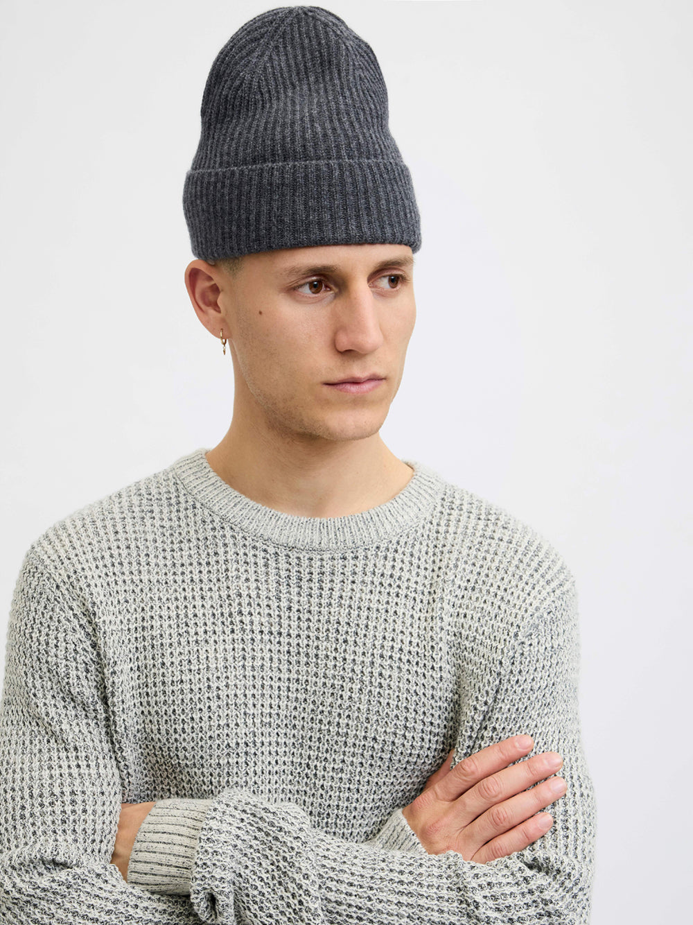 Berretto Jack e Jones da Uomo - Grigio