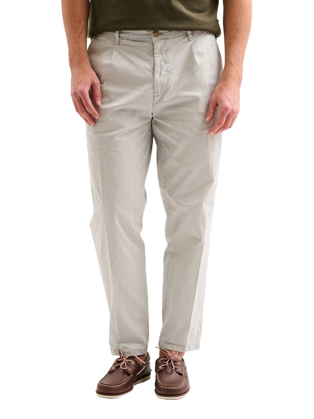 Pantalone Chino Jaggy Tomas da Uomo - Avorio