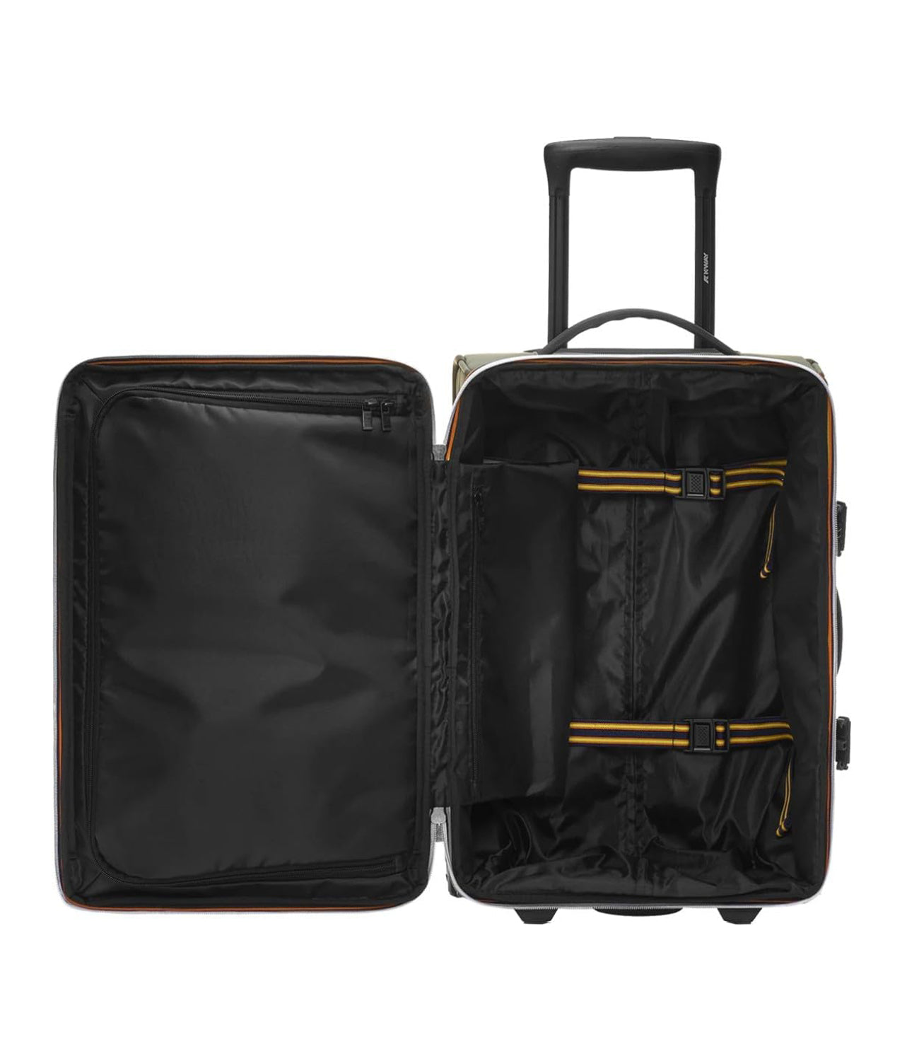 K-Way Trolley Blossac S Uomo Mod. K2127IW BLOSSAC S Y02 Green Blackish - Black Pure