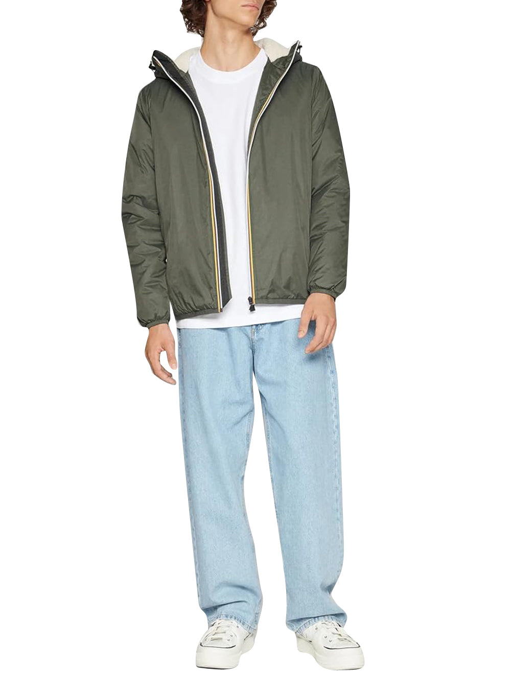 K-Way Giubbotto corto Unisex Mod. K21515W LE VRAI 4.0 CLAUDE ORSETTO WMR Verde