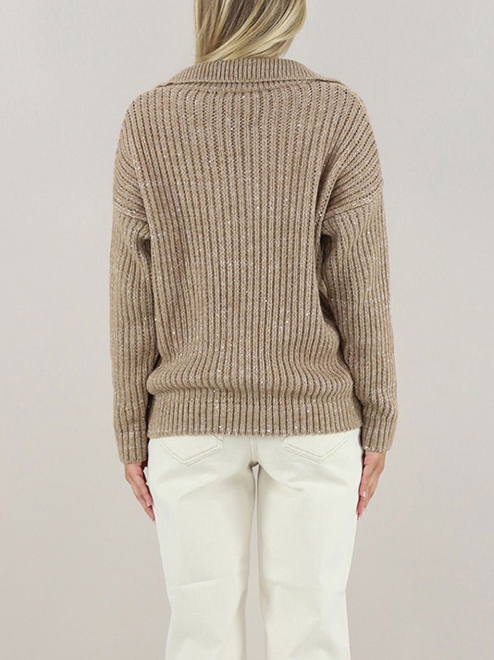 Maglia Kocca Almerigo da Donna - Beige