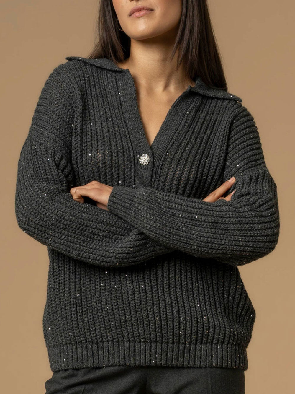 Maglia Kocca Almerigo da Donna - Grigio