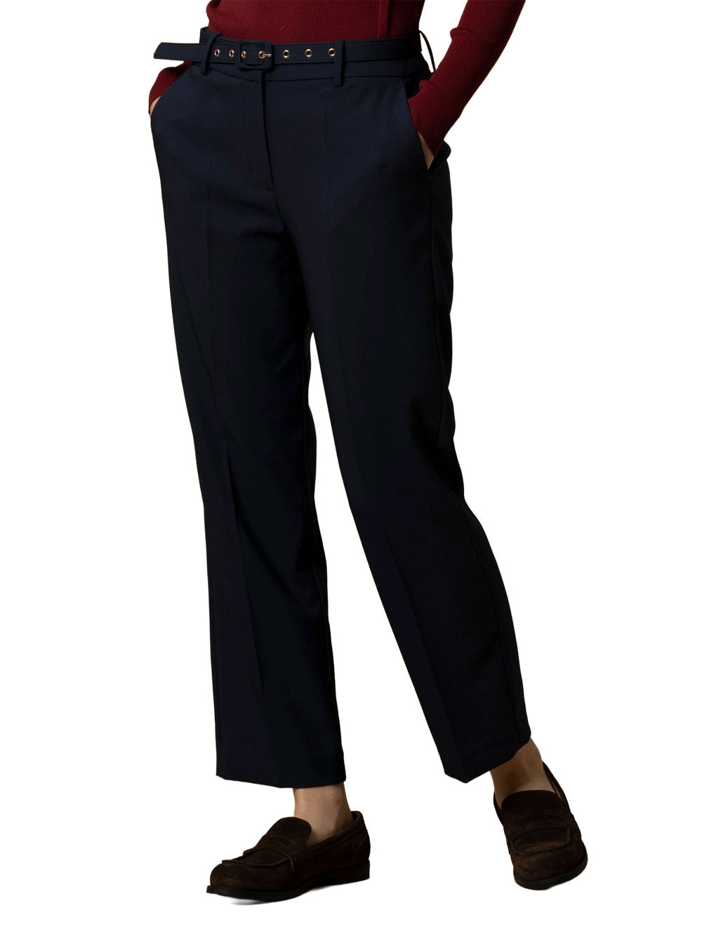 Pantalone Chino Kocca Taty da Donna - Blu