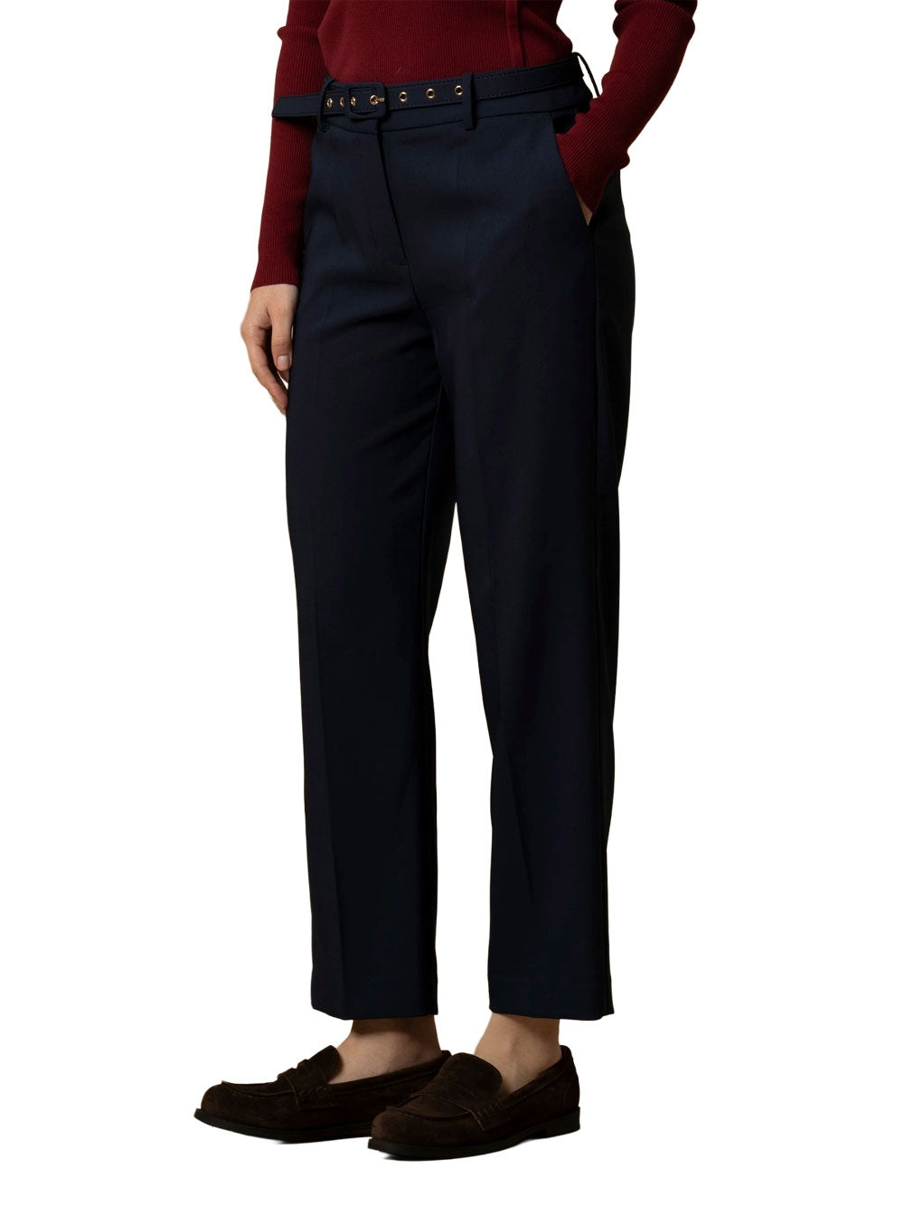 Pantalone Chino Kocca Taty da Donna - Blu