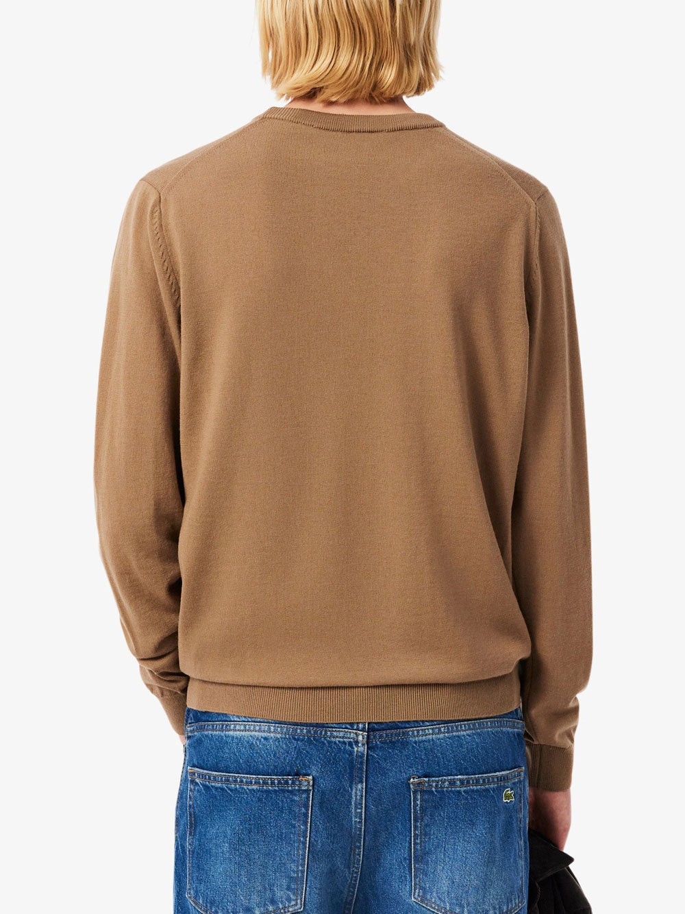 Pullover Lacoste da Uomo - Marrone