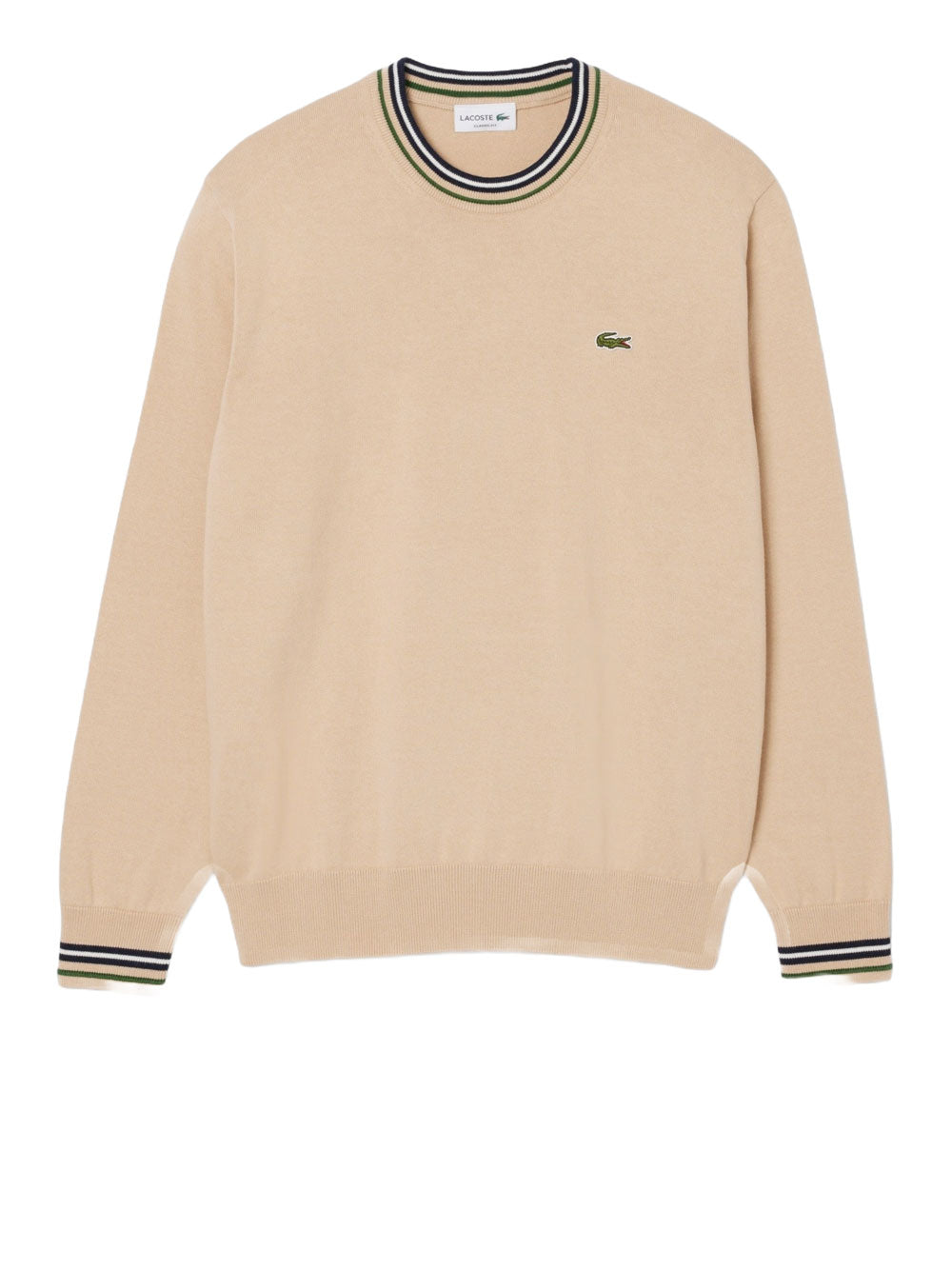 Pullover Lacoste da Uomo - Beige