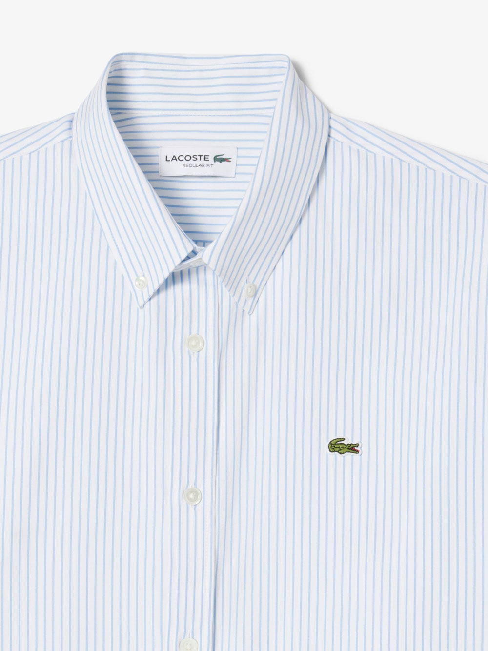 Camicia Classica Lacoste da Uomo - Celeste