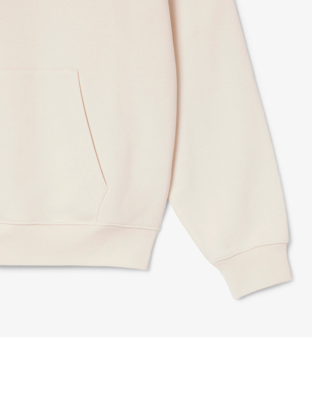 Felpa Cappuccio Lacoste da Uomo - Beige