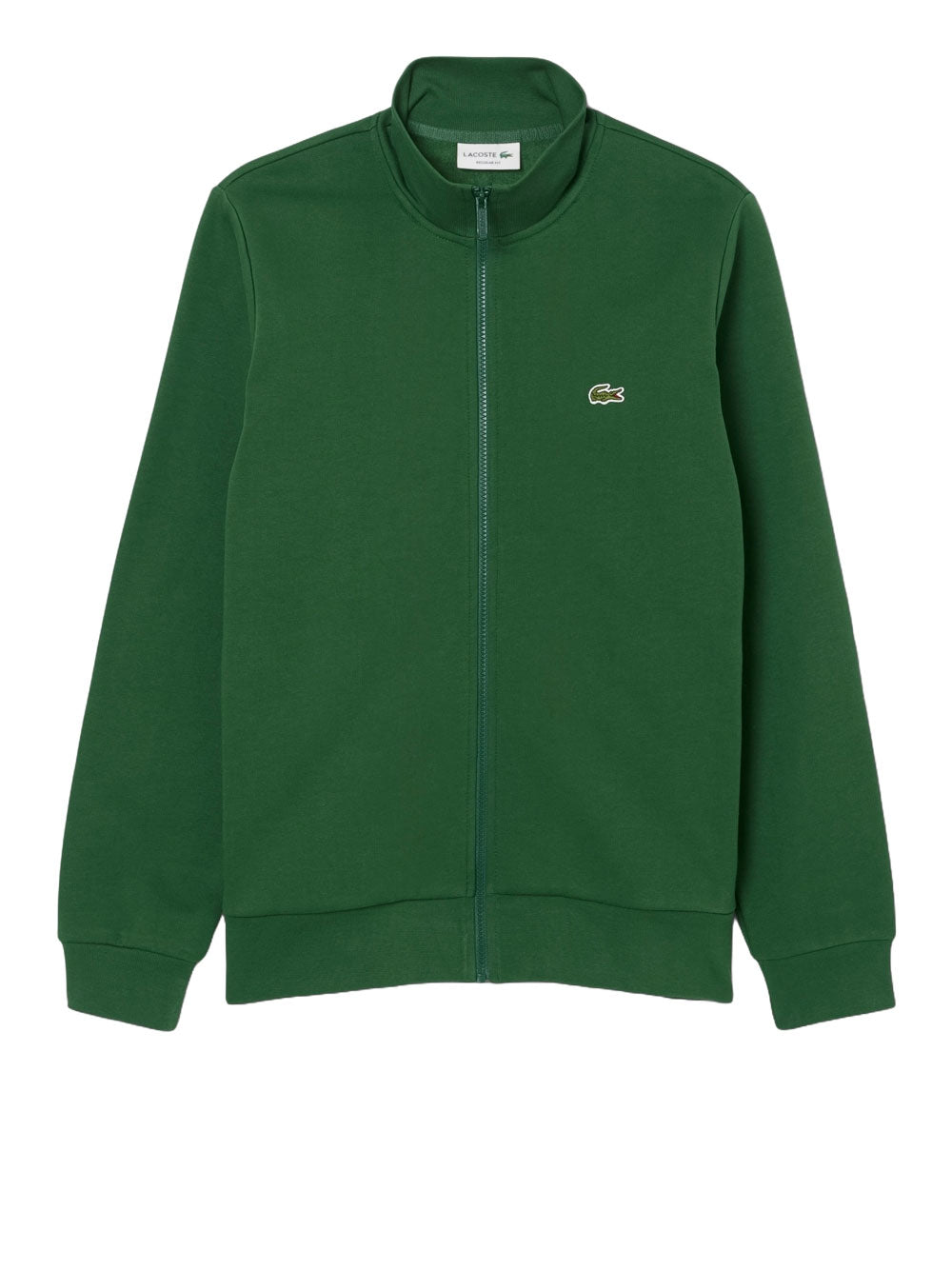 Felpa Zip Lacoste da Uomo - Verde