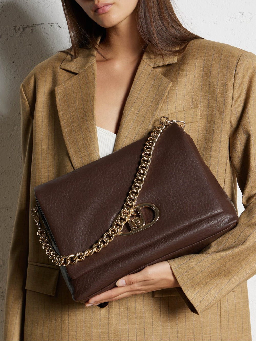 Borsa a Mano Liu Jo da Donna - Marrone