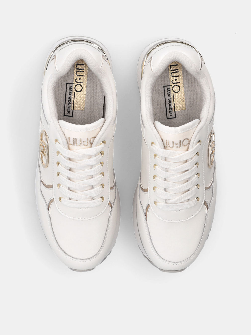 Sneakers Liu Jo Maxi Wonder Plus 01 da Donna - Bianco