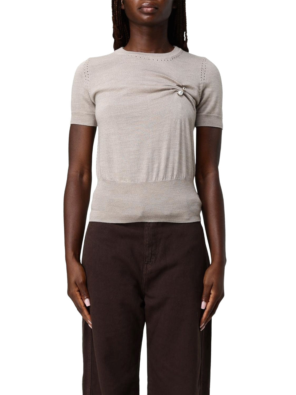 Maglia Liu Jo da Donna - Beige