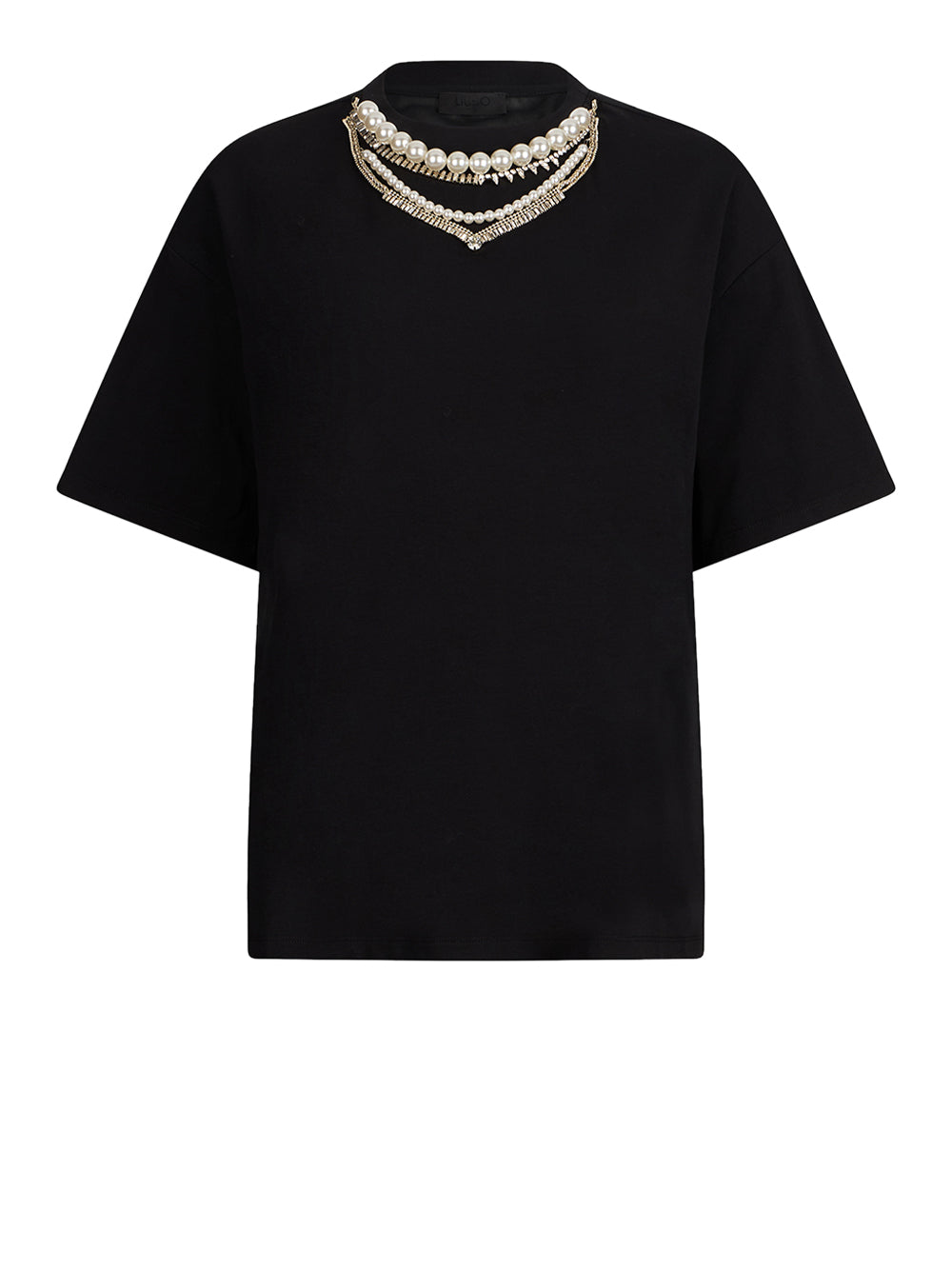 T-shirt Liu Jo da Donna - Nero