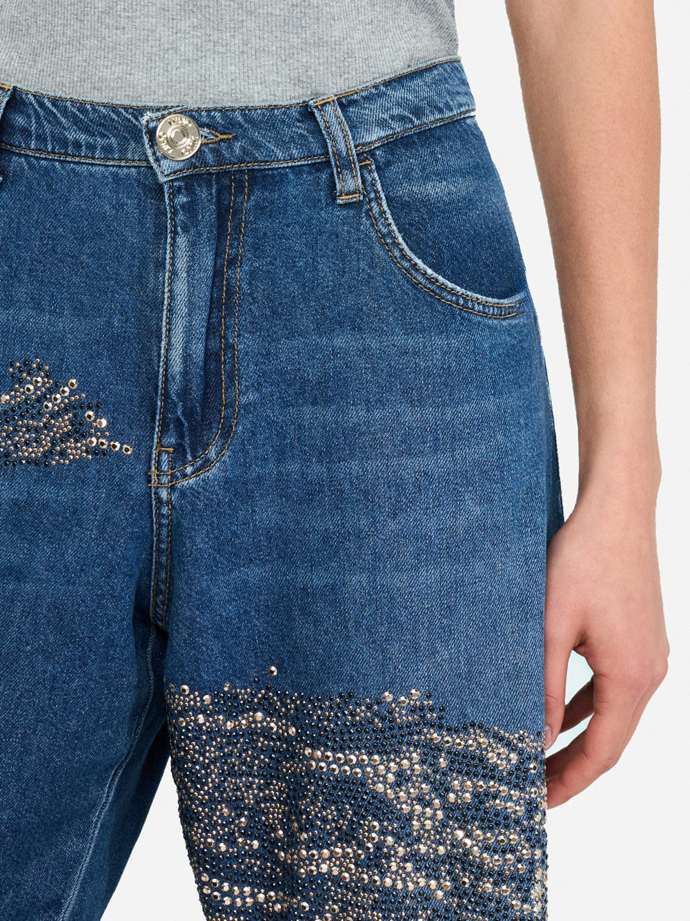 Jeans Carrot Liu Jo Balloon da Donna - Denim