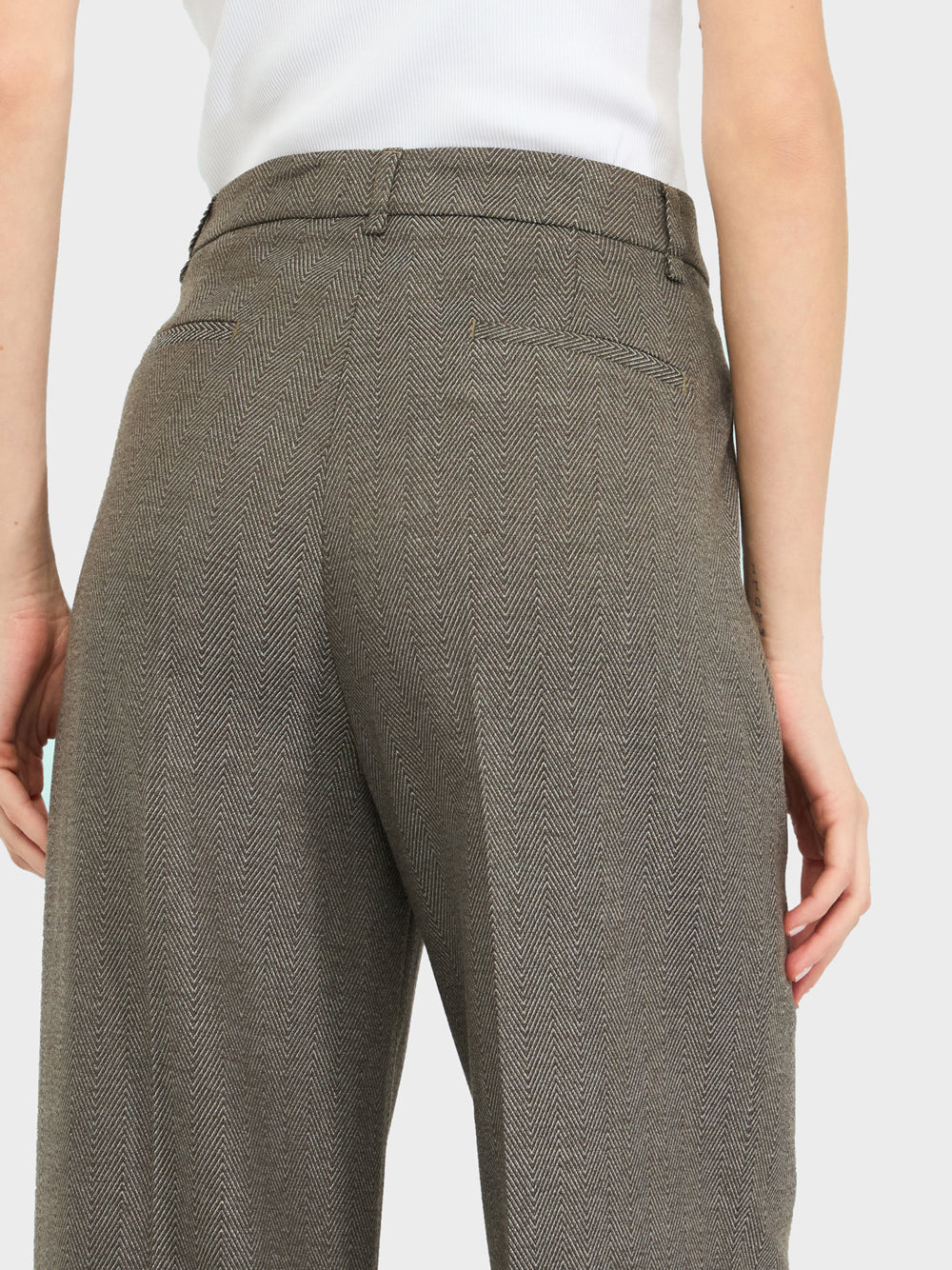 Pantalone Straight Liu Jo da Donna - Grigio