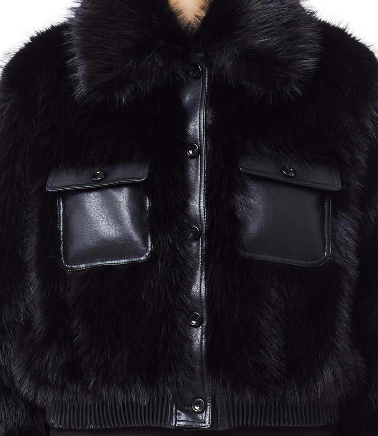 Liu Jo Liu Jo Eco-Pelliccia Donna Mod. CF5185 E01037 22222 Nero