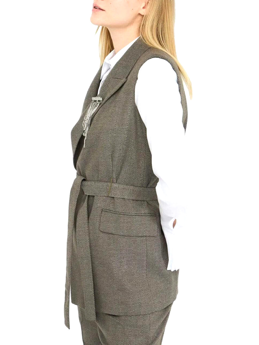 Liu Jo Liu Jo Gilet Donna Mod. CF5259 T054A M9770 Grigio