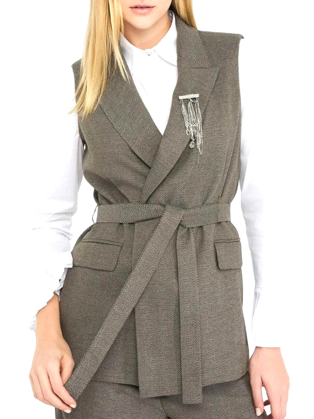 Liu Jo Liu Jo Gilet Donna Mod. CF5259 T054A M9770 Grigio