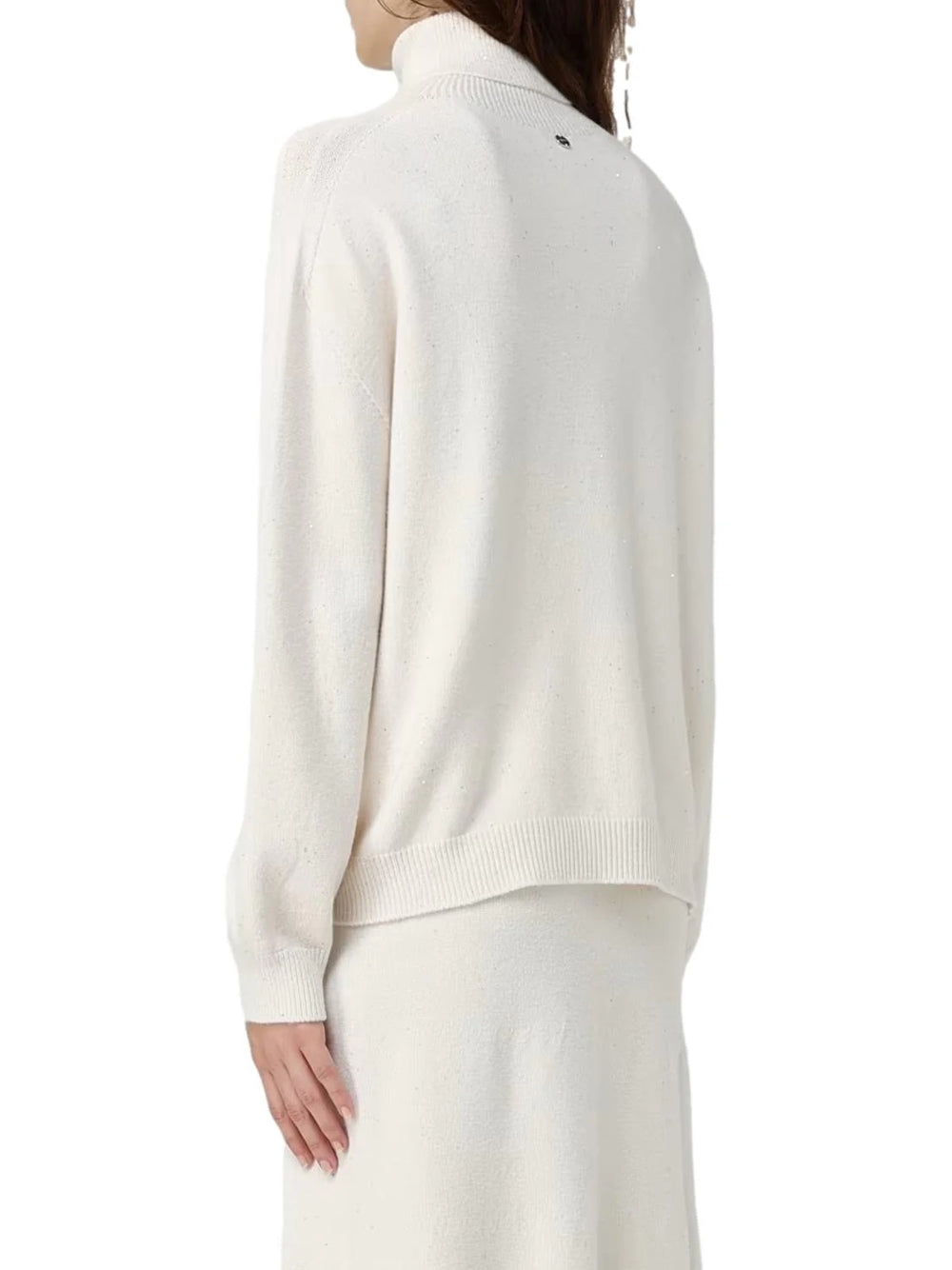 Liu Jo Liu Jo Maglione C.A. Donna Mod. MF5234 MA27R W9167 Panna Avorio