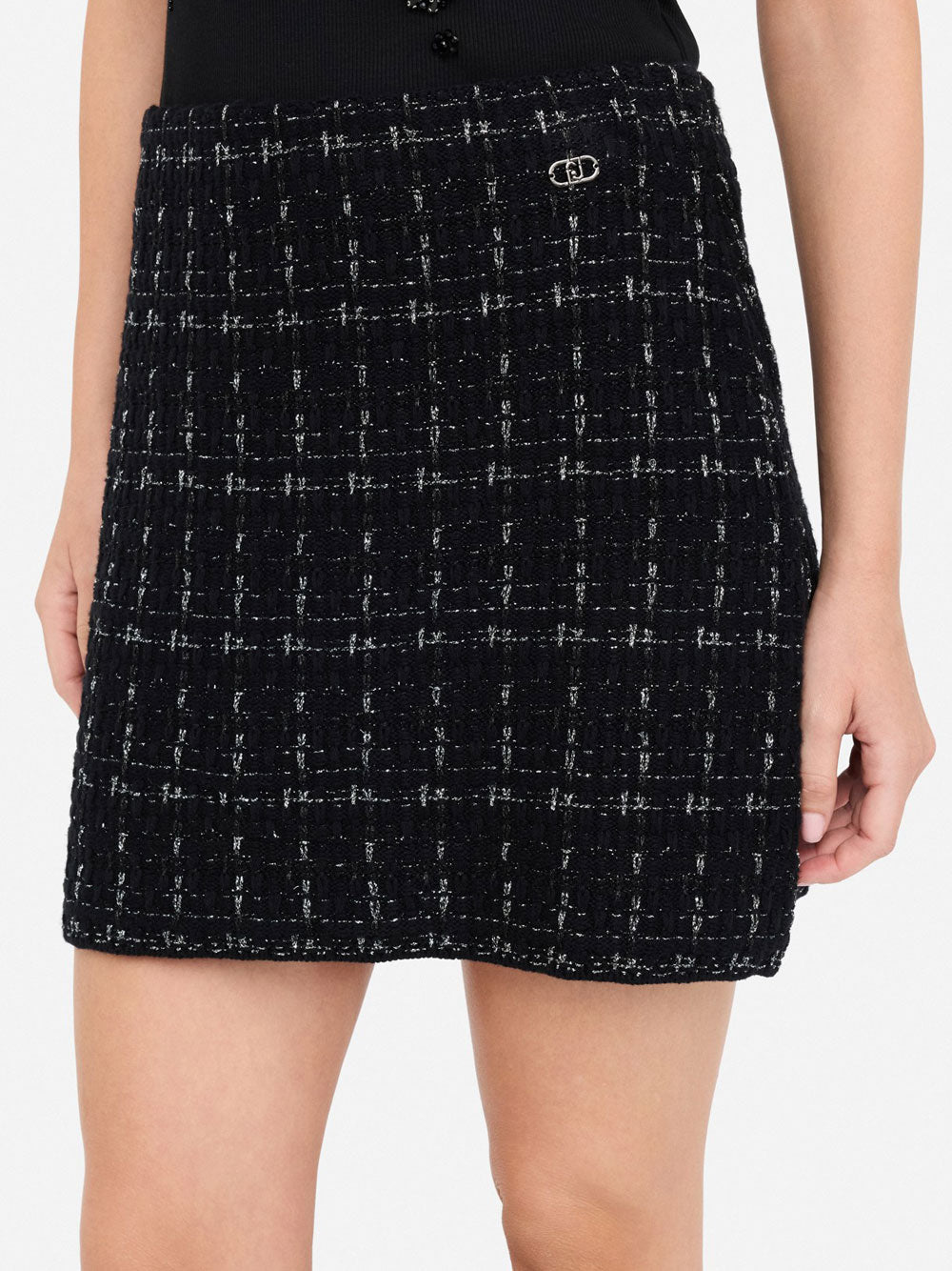 Gonna Mini Liu Jo da Donna - Nero