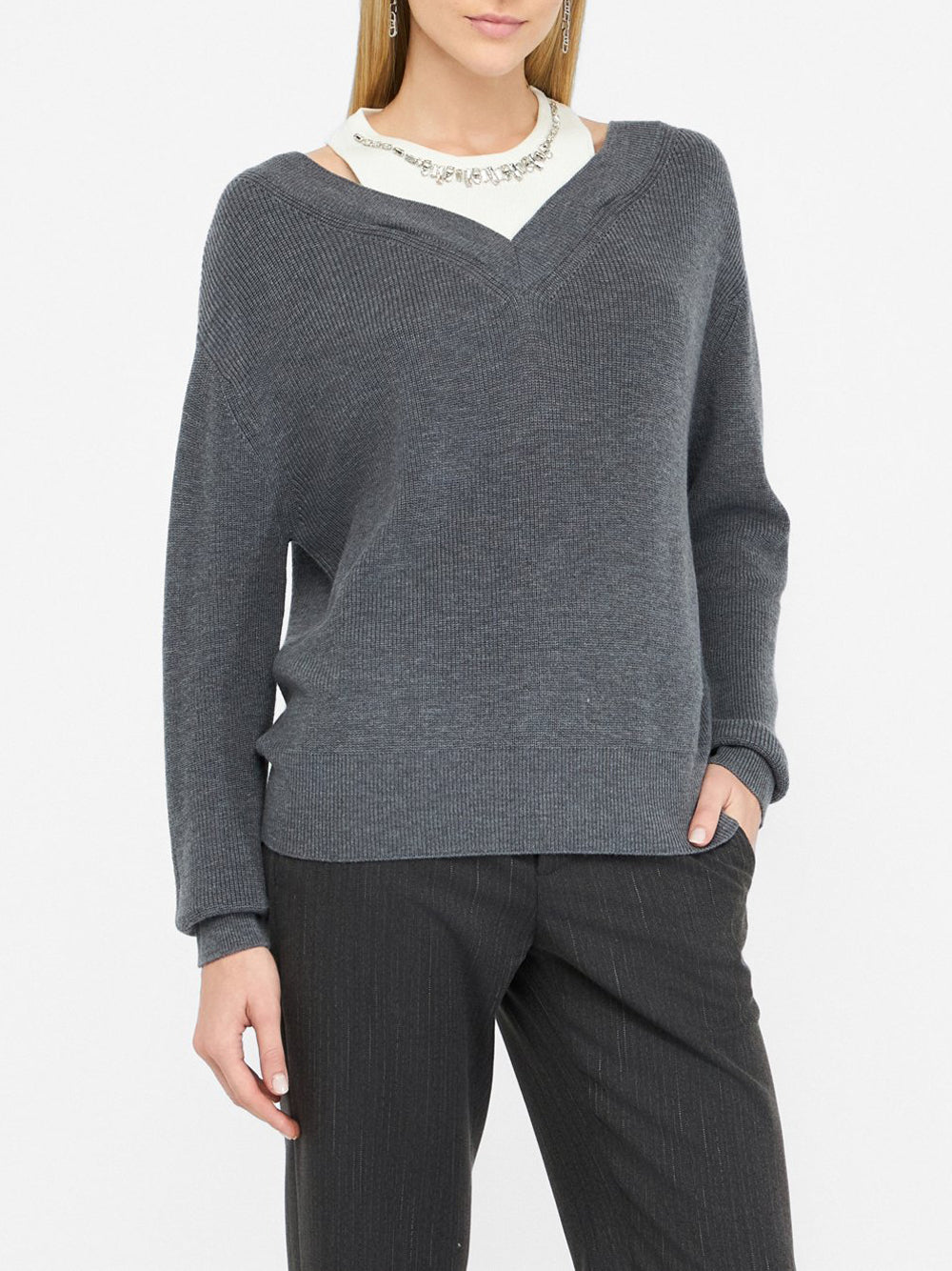 Maglia Liu Jo da Donna - Grigio