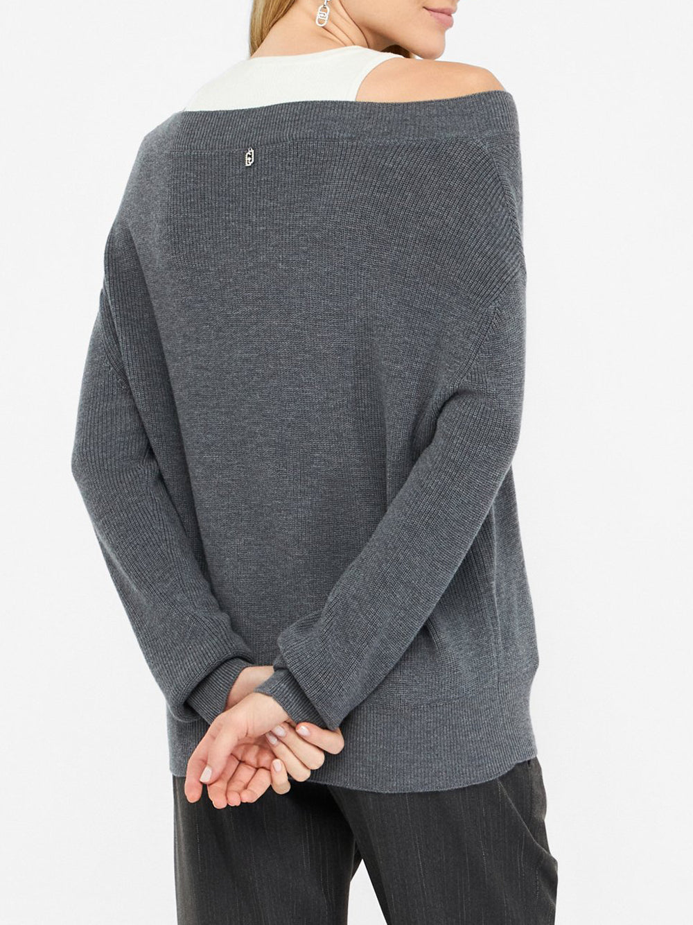 Maglia Liu Jo da Donna - Grigio