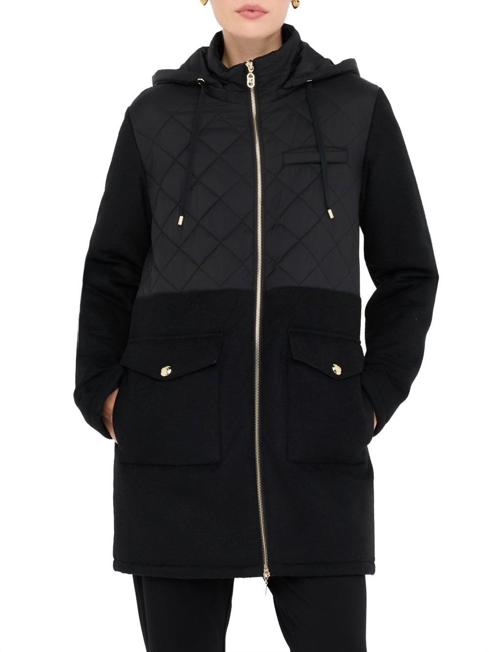 Liu Jo Liu Jo Cappotto Donna Mod. TF5035 TS110 22222 Nero