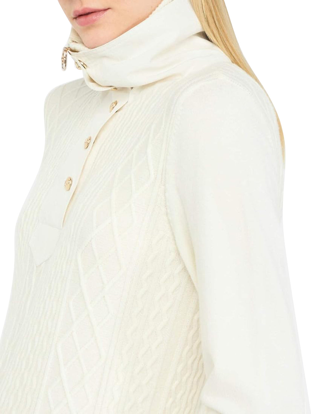 Liu Jo Liu Jo Maglia Donna Mod. TF5039 MS75L 10103 Latte Bianco