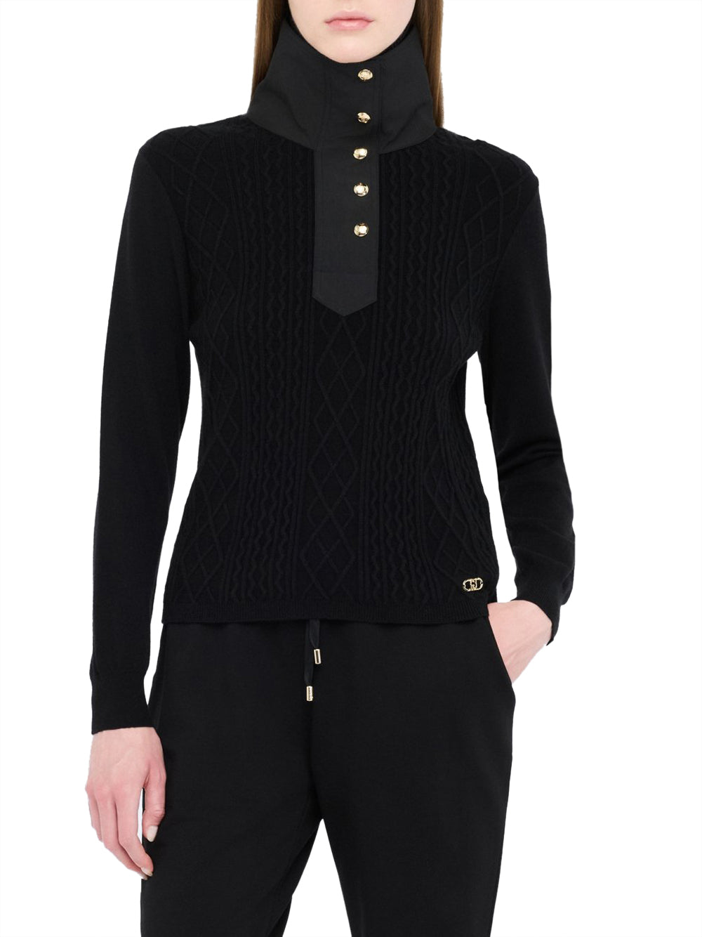 Liu Jo Liu Jo Maglia Donna Mod. TF5039 MS75L 22222 Nero